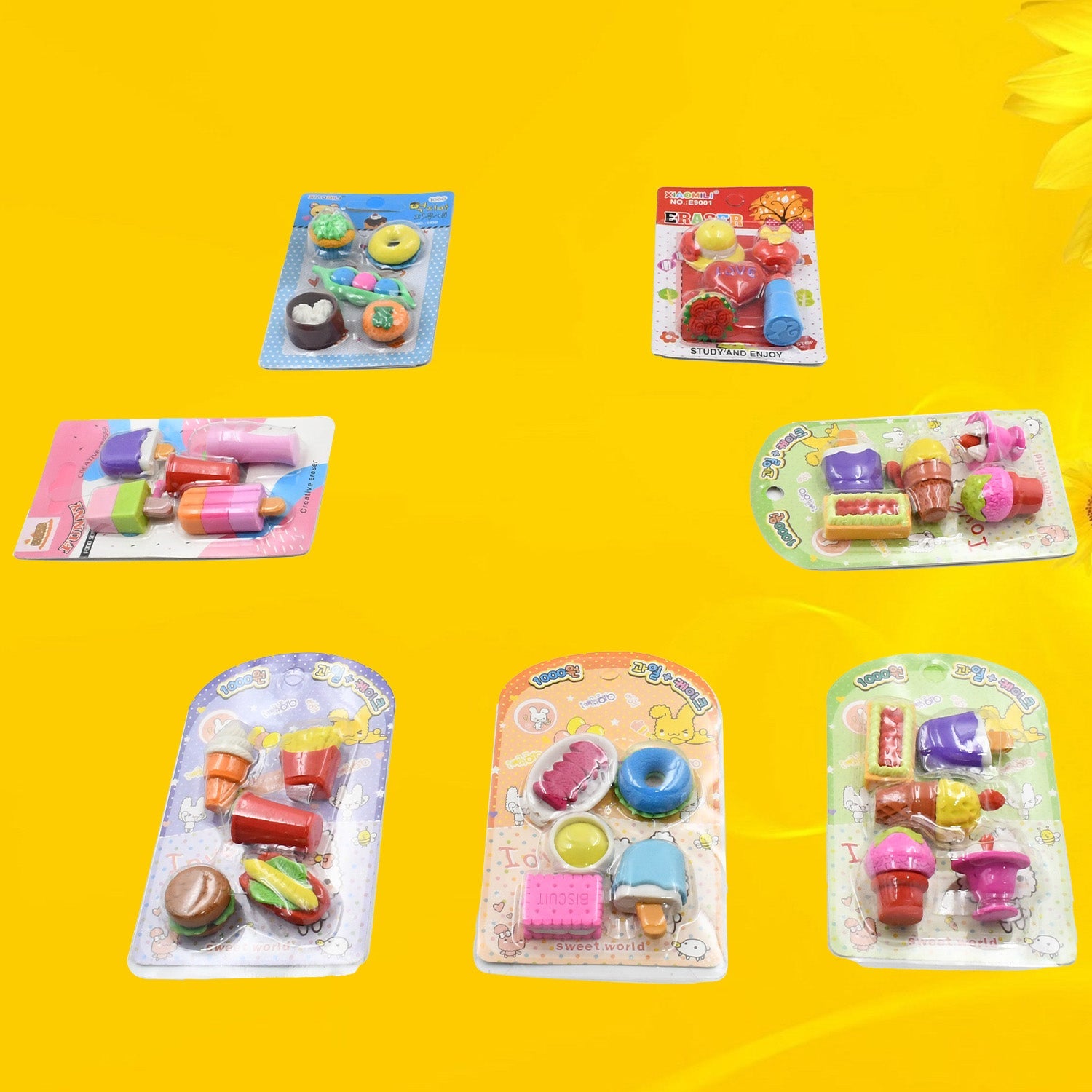 4392 Mix Design 1Set Fancy & Stylish Colorful Erasers for Children Different Designs & Mix, Eraser Set for Return Gift, Birthday Party, School Prize (1Set, 5Pc) 4392 Mix Design 1Set Fancy & Stylish Colorful Erasers for Children Different Designs & Mix, Eraser Set for Return Gift, Birthday Party, School Prize (1Set, 5Pc)